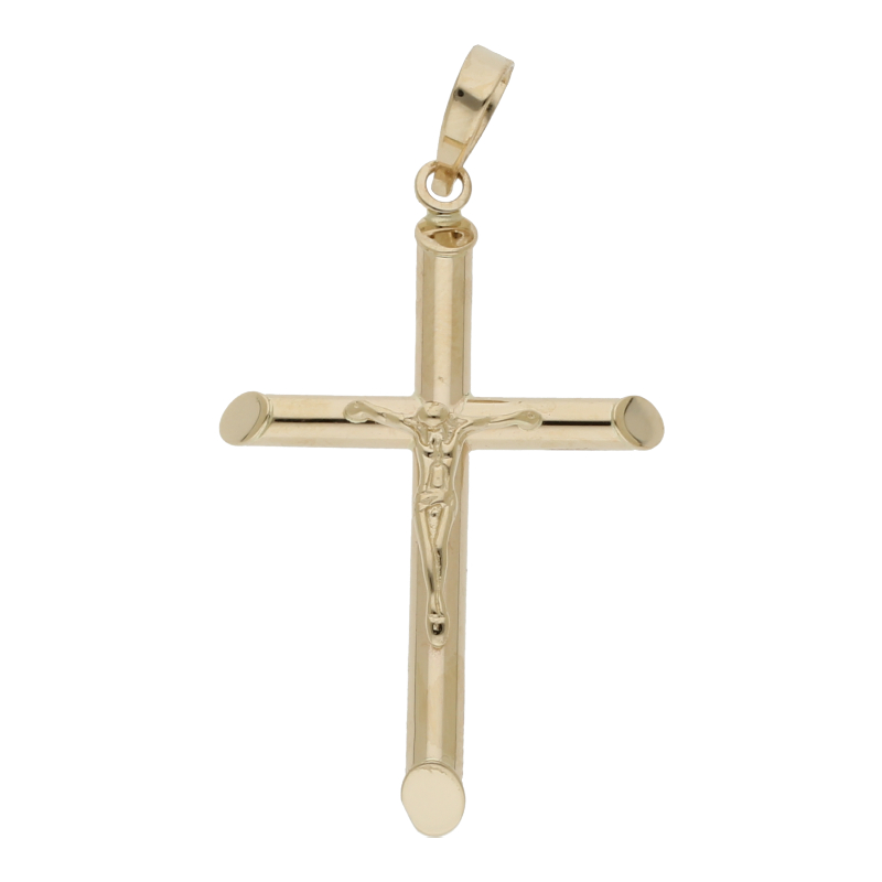 Kreuz Anhänger 585/ 14 K Gold