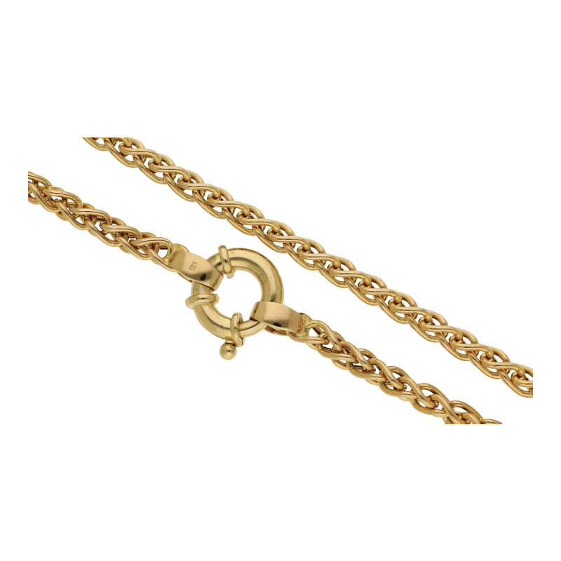 Collier 45 cm Länge 585/ 14 K Gold