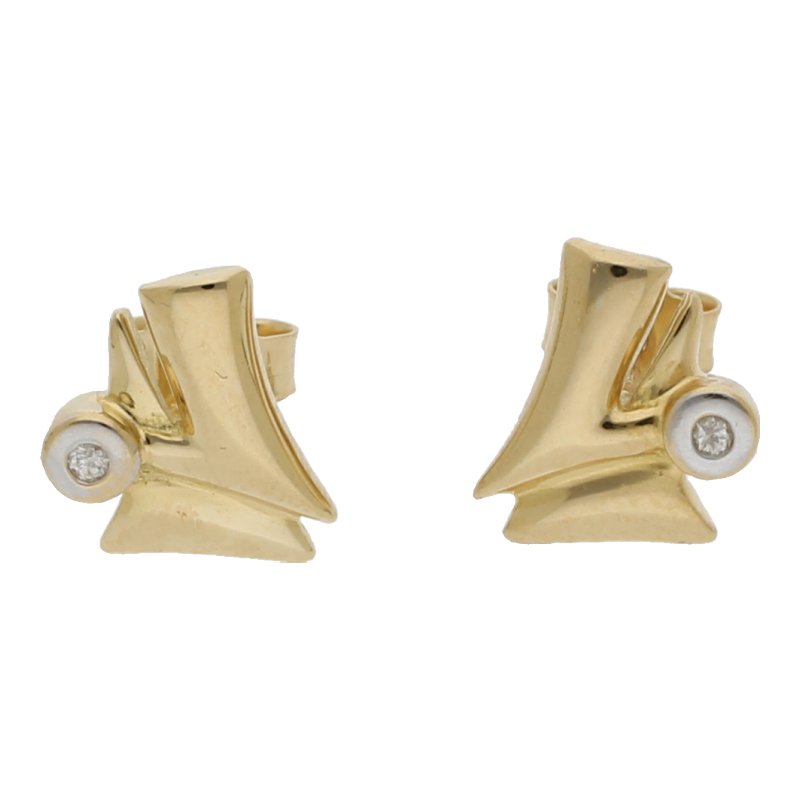 Brillant Ohrstecker 750/ 18 K Gold