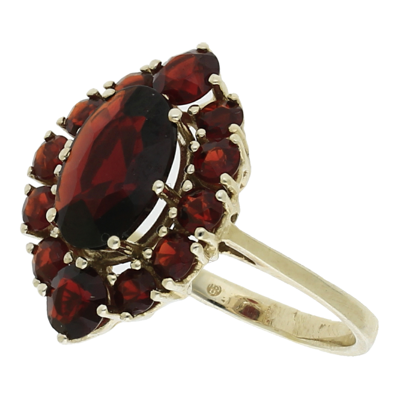 Granat Ring 333/ 8 K Gold
