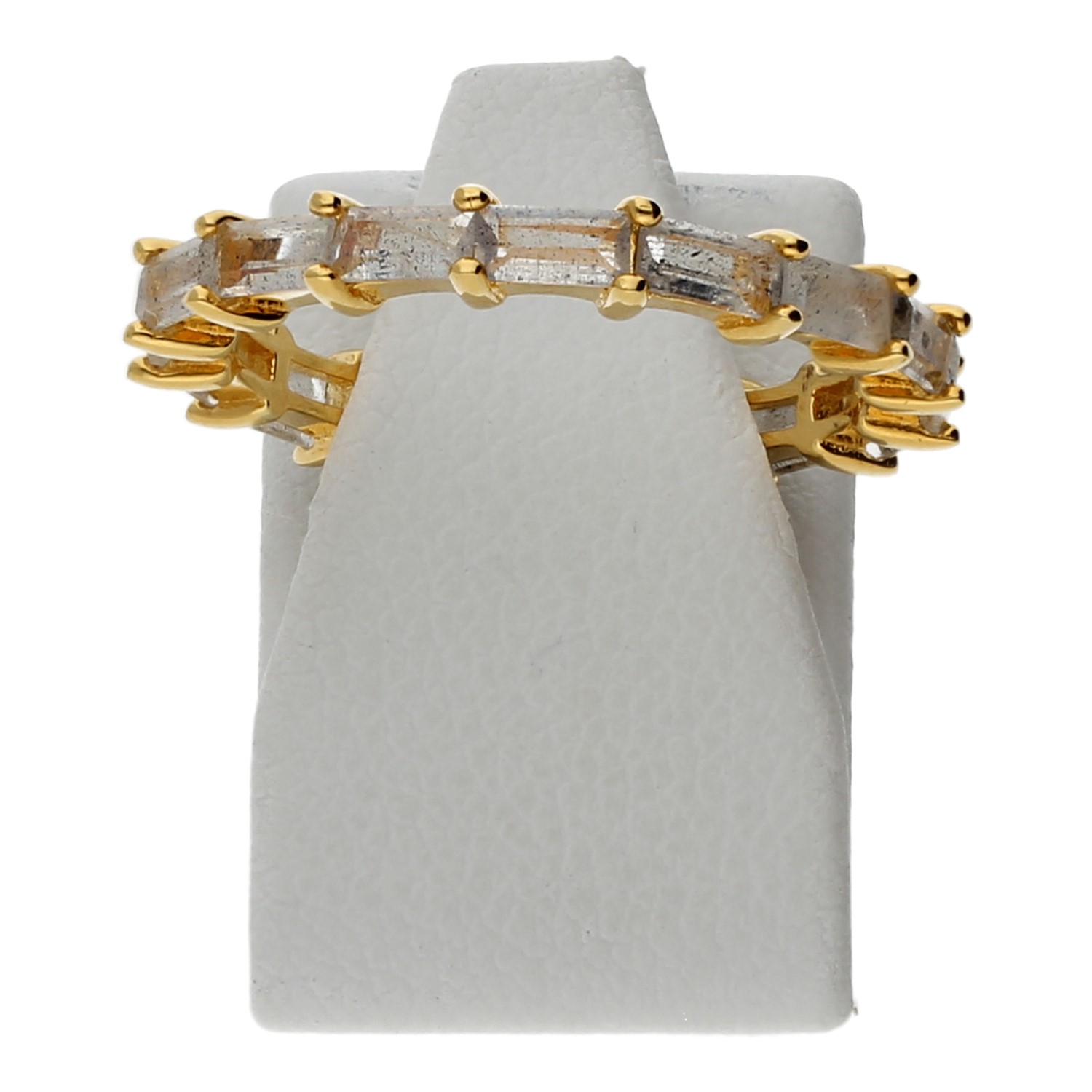 Ring 925 Silber-vergoldet Farbsteine