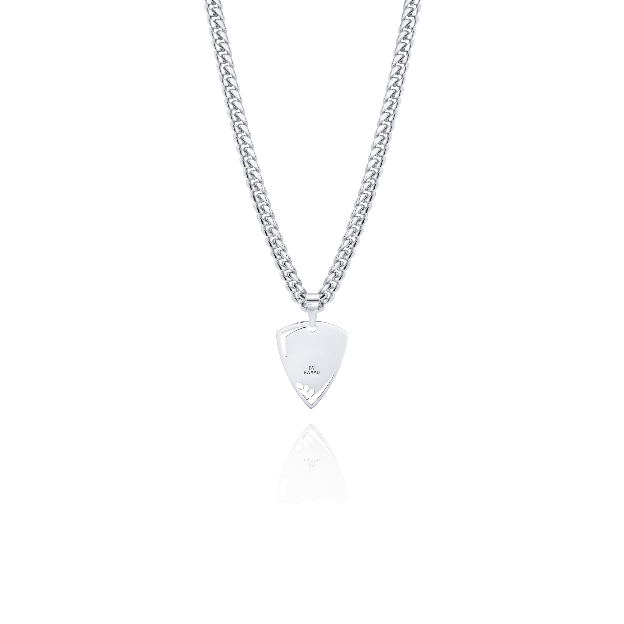 Herren Kette mit Anhänger 60 cm Länge Edelstahl