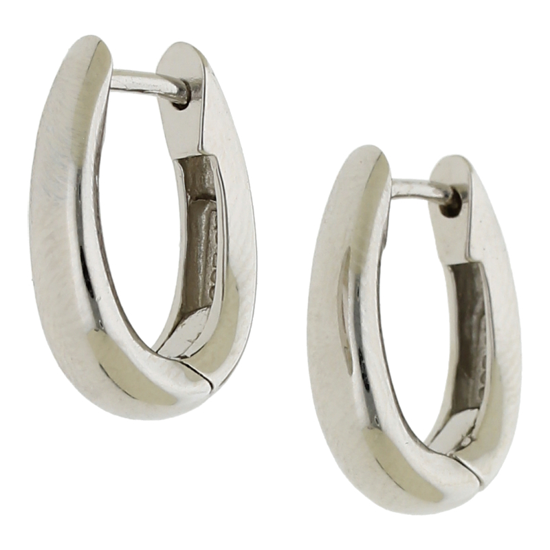 Ovale Creolen 925/ Silber