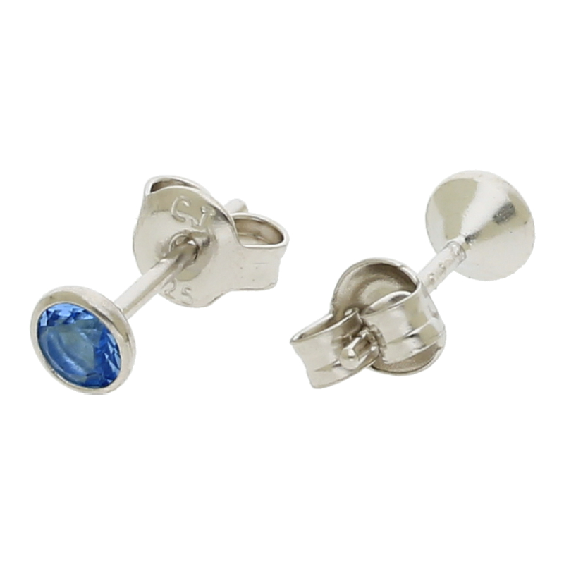 Ohrstecker 925/ Silber rhodiniert