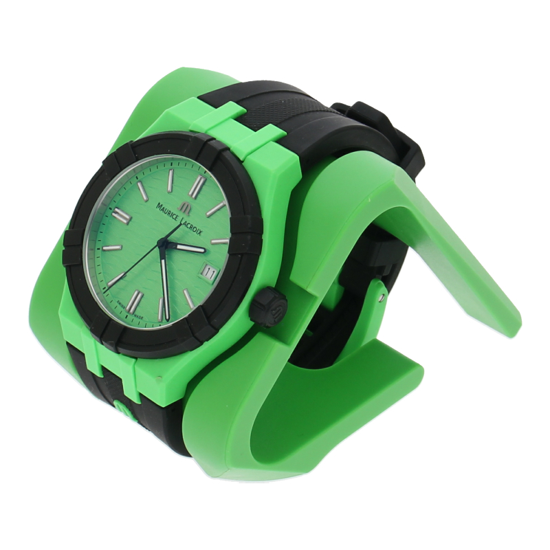 Maurice Lacroix Aikon AI2008 Grün Quarz 42mm Full Set 2023 Deutschland