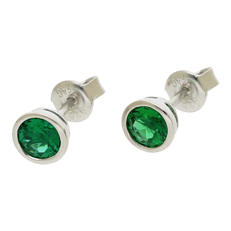 Ohrstecker 925/ Silber rhodiniert