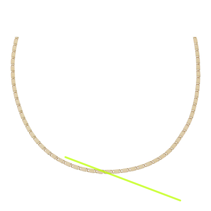 Halskette 585 Gelbgold 50 cm 1,2 mm