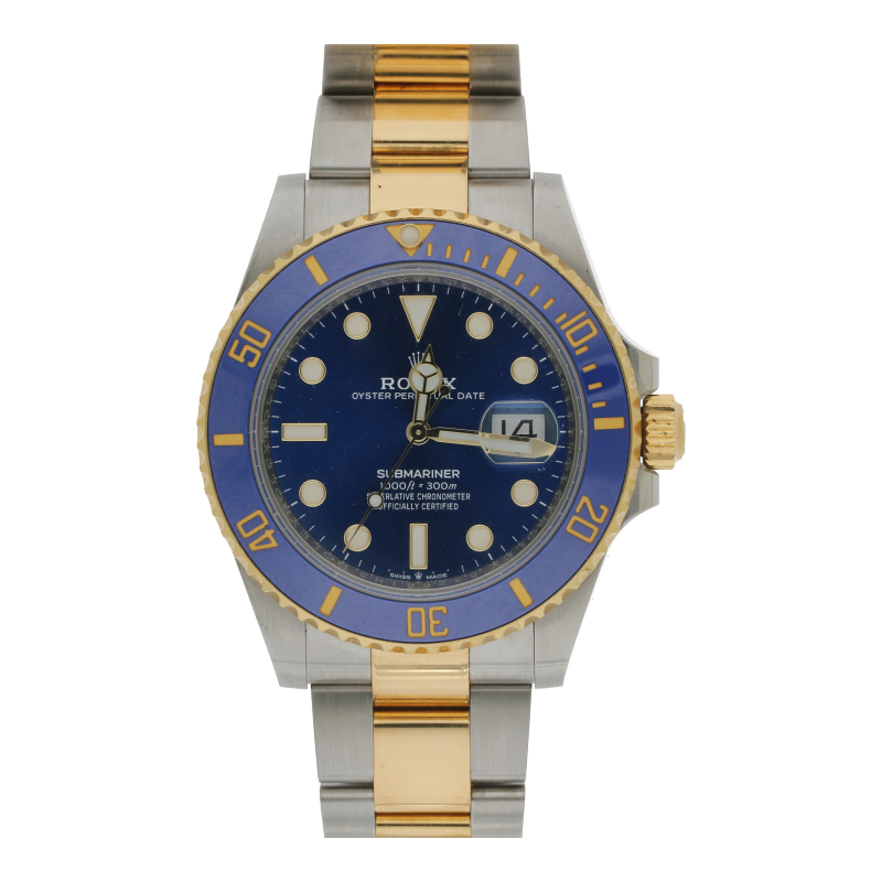 Rolex Submariner Date 126613LB Stahl/Gelbgold Blau Keramik 41mm Automatik