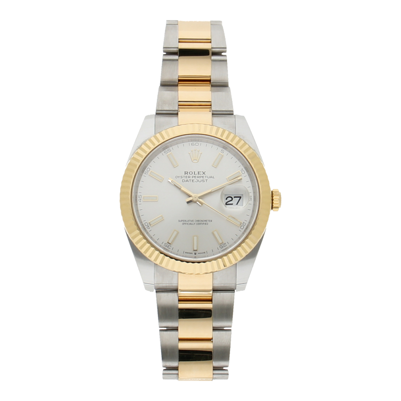 Rolex Datejust 41 126333 Stahl/Gold Oysterband Automatik 2021 Box & Papiere