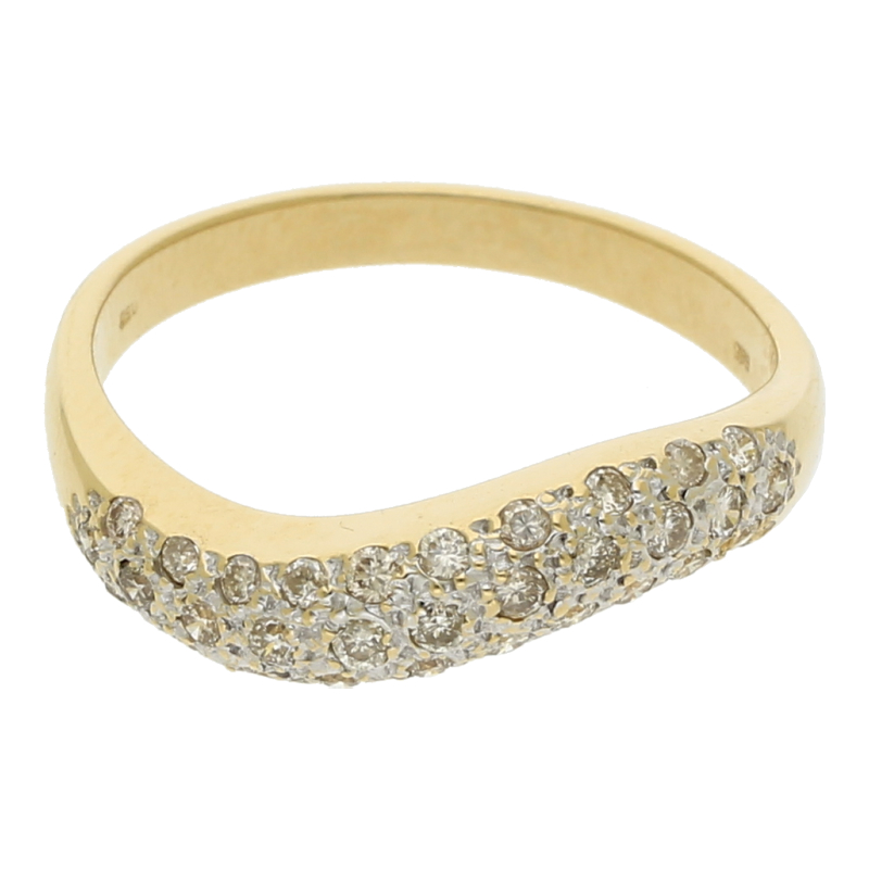 Brillant Ring 585/ 14 K Gold