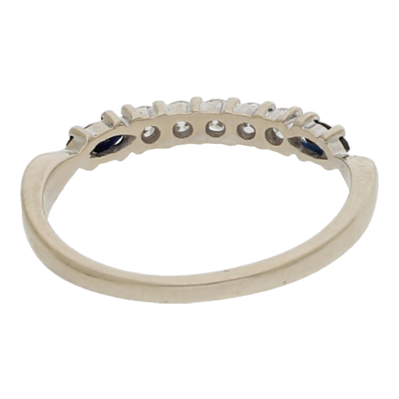 Saphir Brillant Ring 750/ 18 K Gold