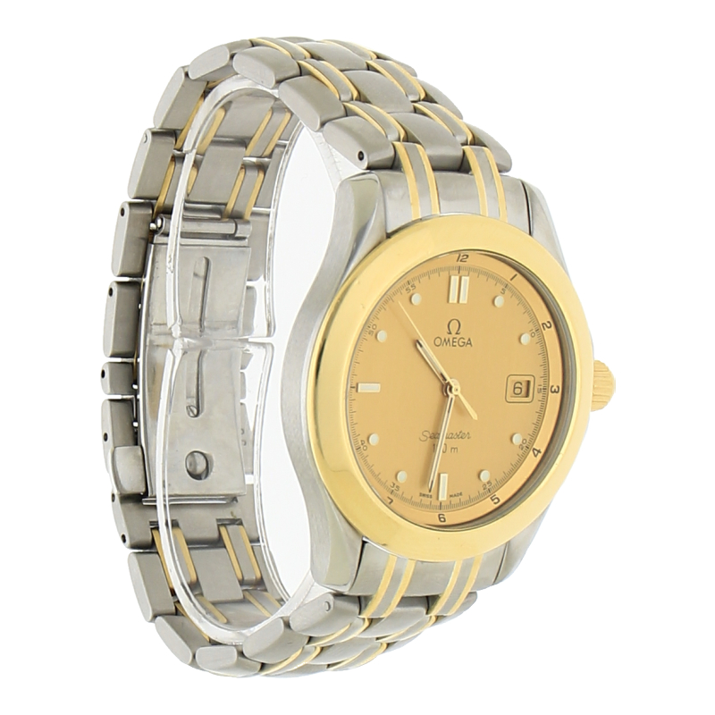 Omega Seamaster 120 Ref. 2311.10.00 Stahl/Gold Quarz 1994 Revision 2026 Top Zustand Full Set