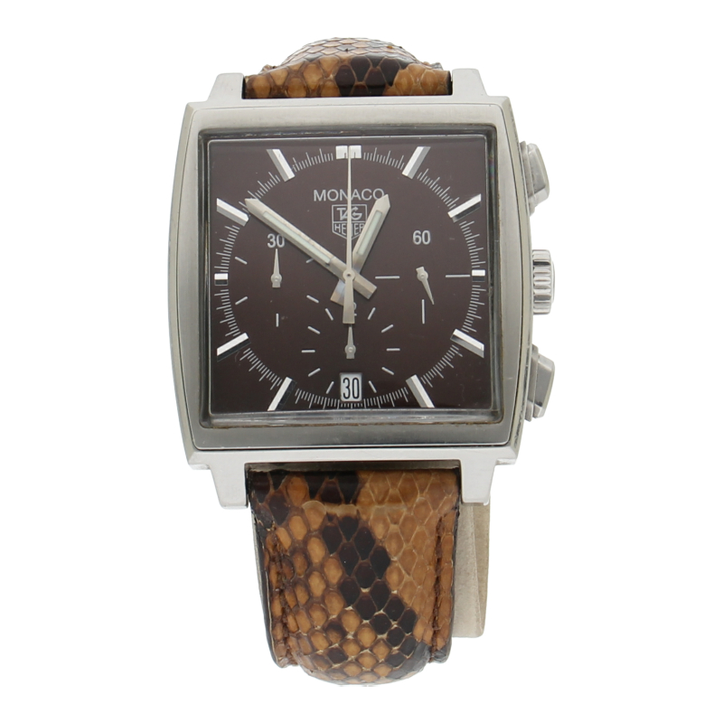 TAG Heuer Monaco CW2114 Automatik Chronograph 39mm Box & Papiere 2005