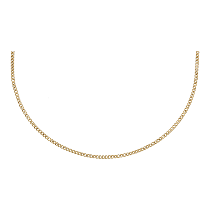 Panzer Kette 51 cm Länge 750/ 18 K Gold