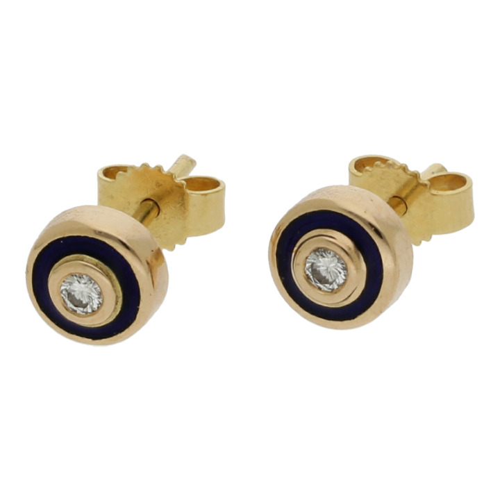 Brillant Ohrstecker 750/ 18 K Gold