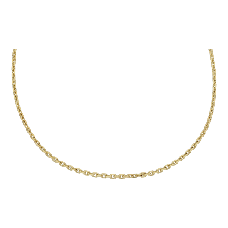 Anker Kette 50 cm Länge 333/ 8 K Gold