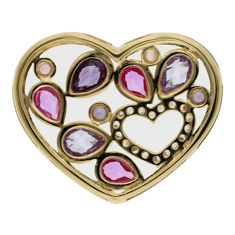 Herz Anhänger 333/ 8 K Gold