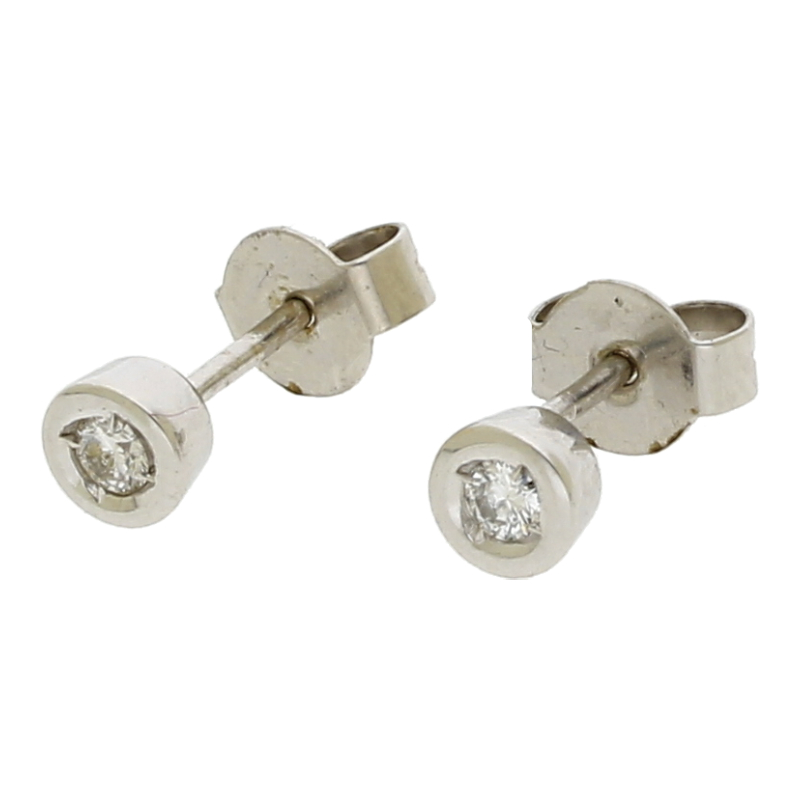 Brillant Ohrstecker 585/ 14 K Gold