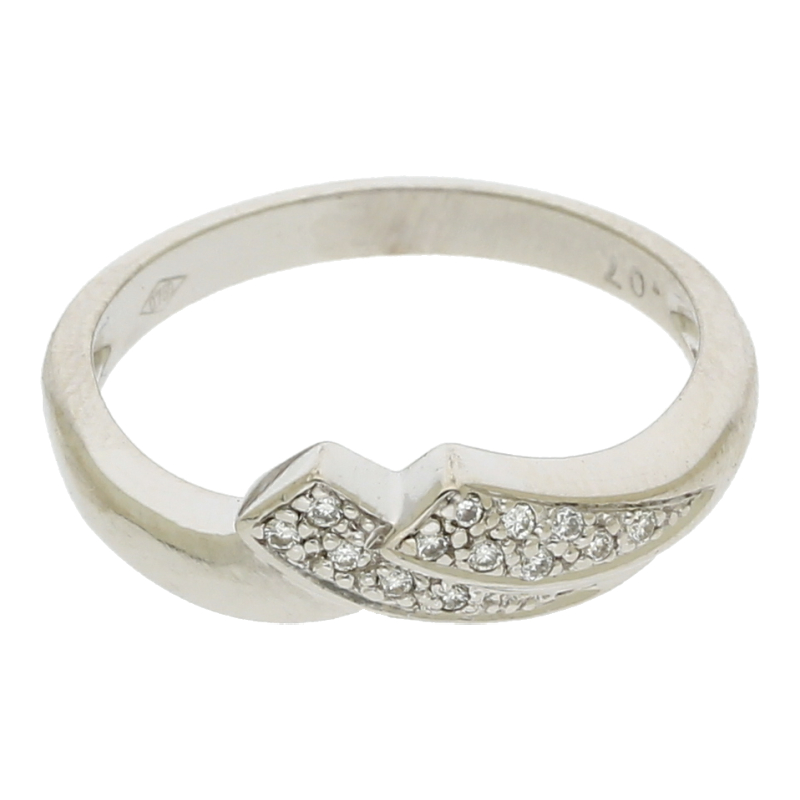Brillant Ring 0,10 ct 750 Gold