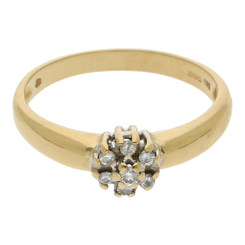 Christ Brillant Ring 0,14 ct 585 Gold