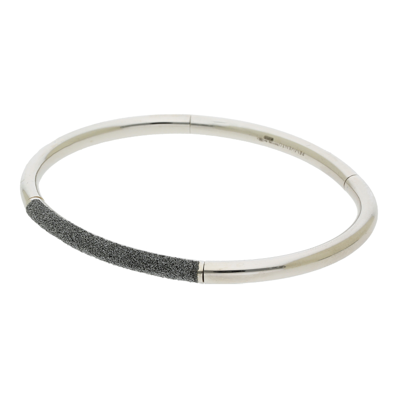 Pesavento Armreif mit Diamantenstaub 750/ 18 K Gold
