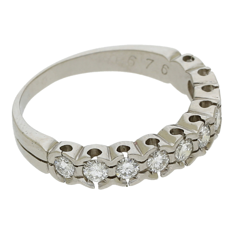 Brillant Memory Ring 950/ Platin