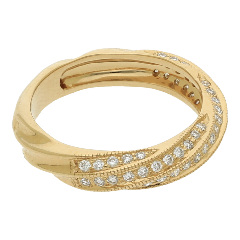 Brillant Paveering 585/ 14 K Gold