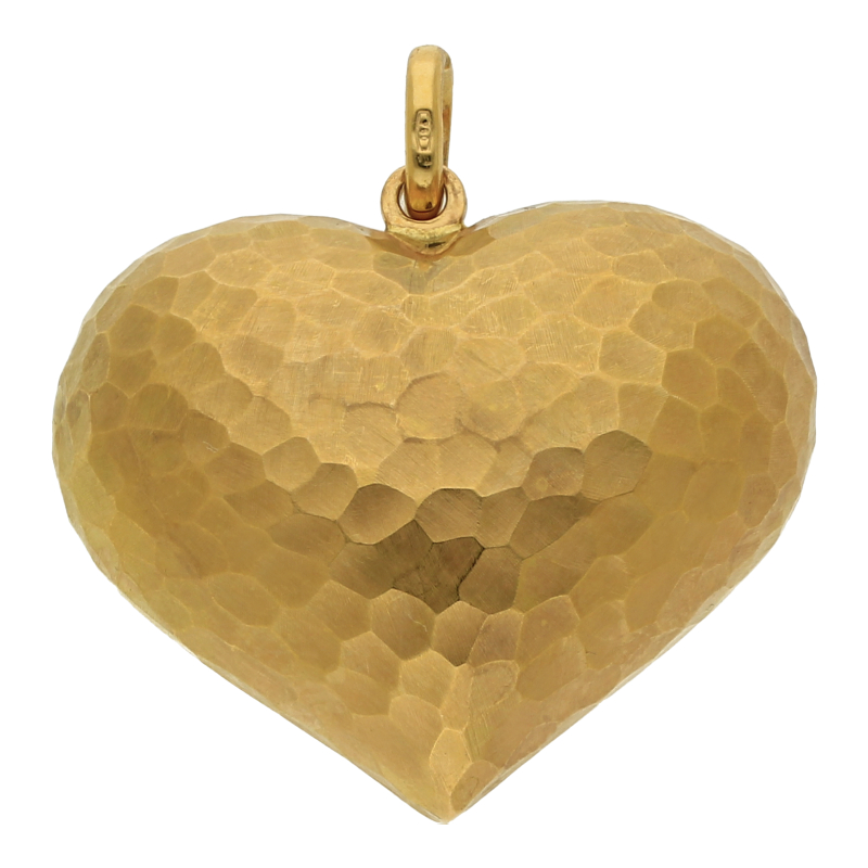 Herz Anhänger 750/ 18 K Gold