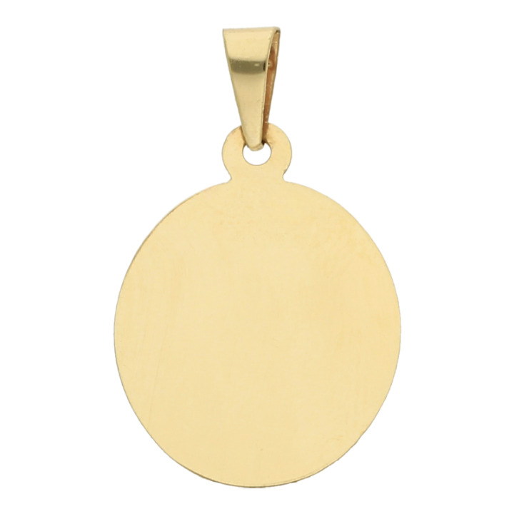 Anhänger Gravurplatte 585/ 14 K Gold