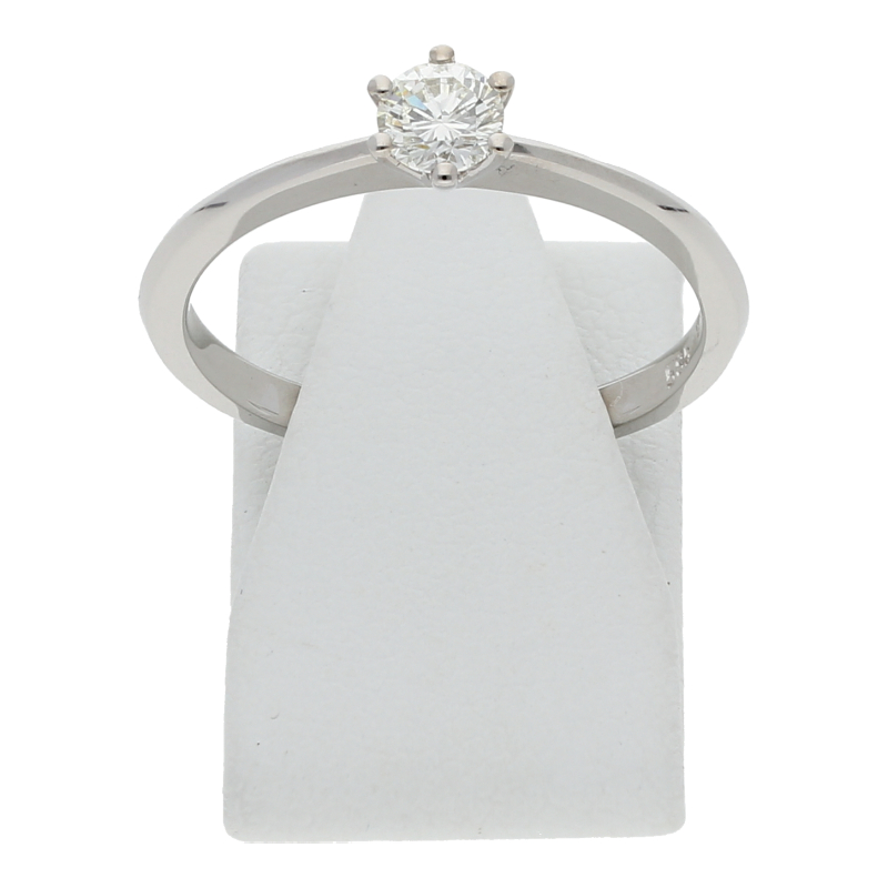 Verlobungs Diamantring Weißgold 585/14K Wert