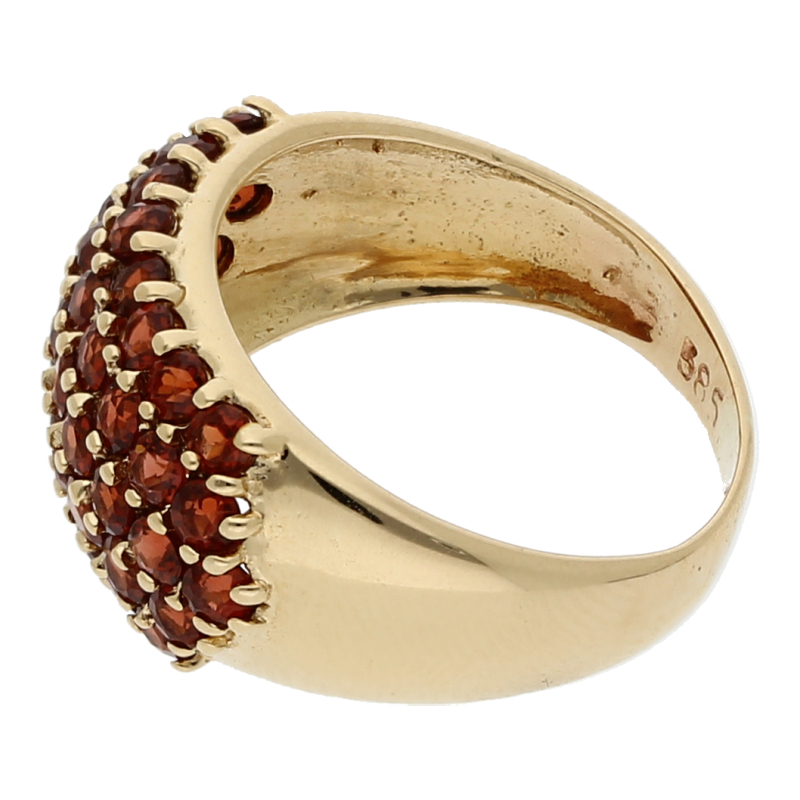 Farbstein Ring 585/ 14 K Gold