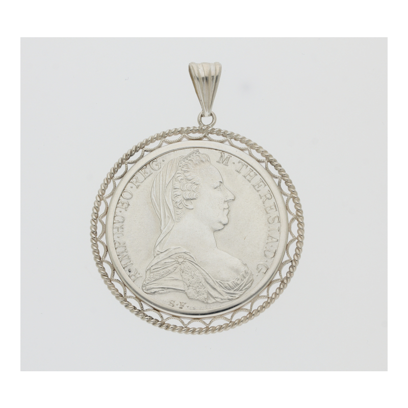 Anhänger Maria Theresien Taler 833- 835 Silber