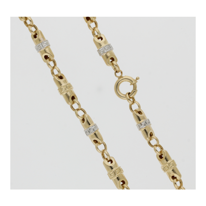 Halskette 585/14 K Gelbgold Breite 7,0 mm Länge 60 cm