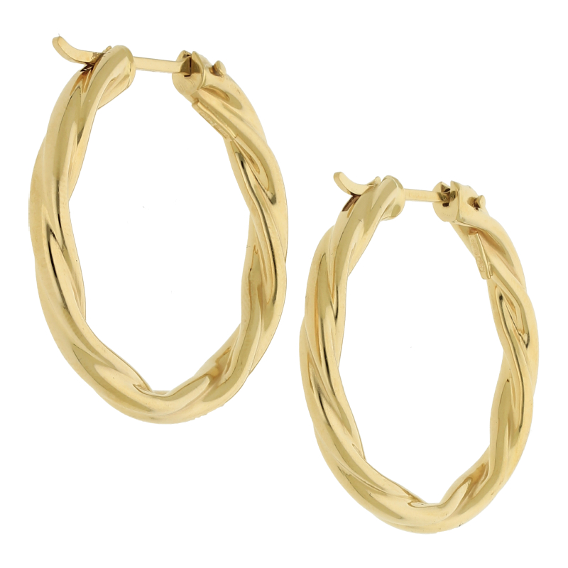 Creolen 750/ 18 K Gold