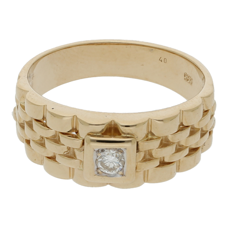 Solitär Diamant Ring 585 Gold