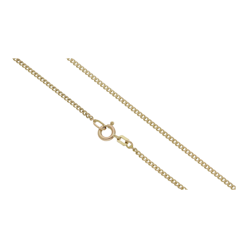Panzer Kette 50 cm Länge 333/ 8 K Gold