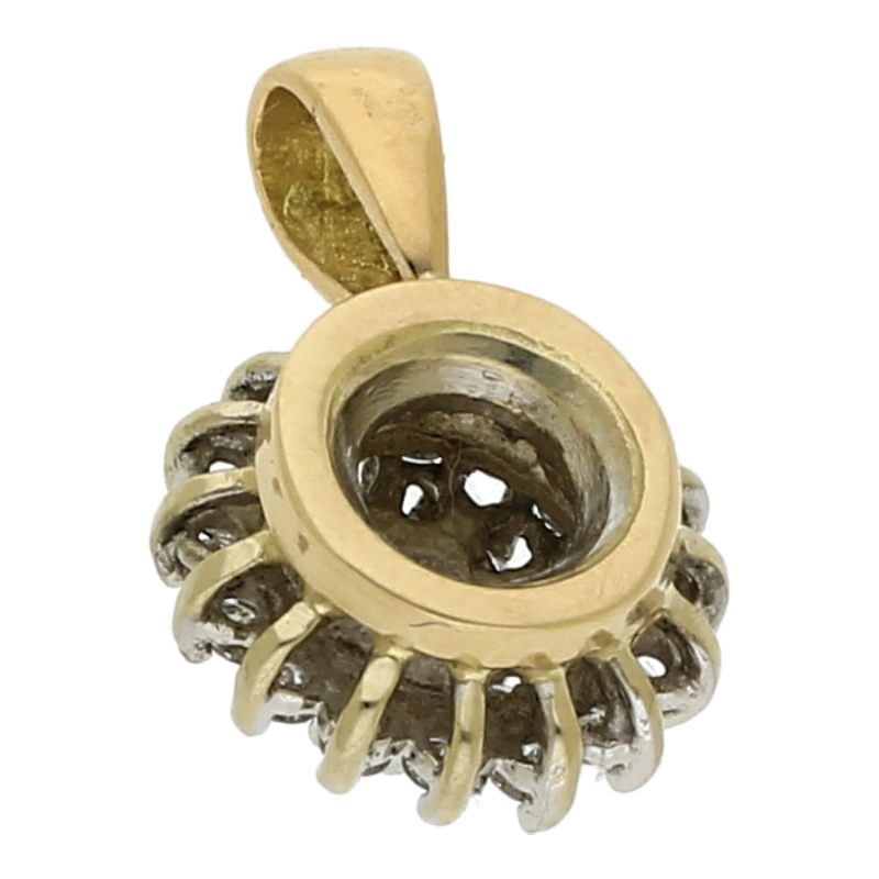 Brillant Anhänger 585/ 14 K Gold