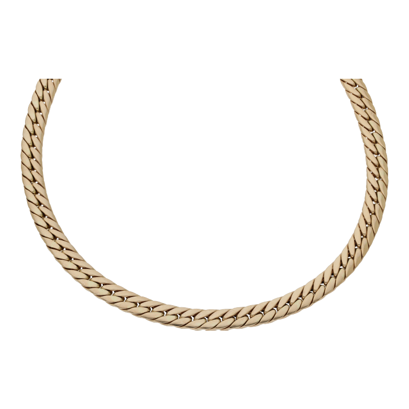Damen Collier 585 Gold Länge 43 cm