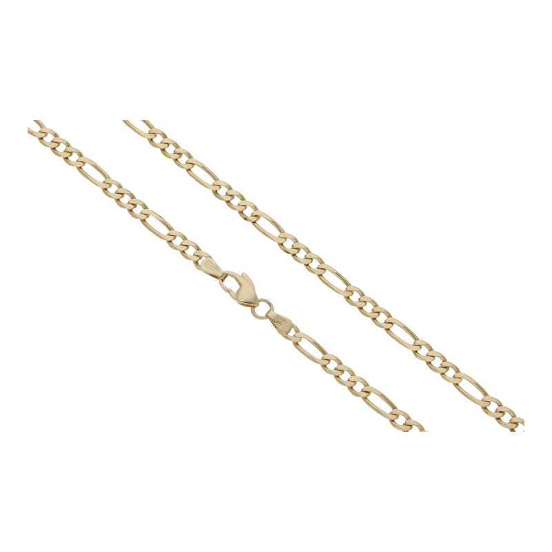Figaro Kette 60 cm Länge 585/ 14 K Gold