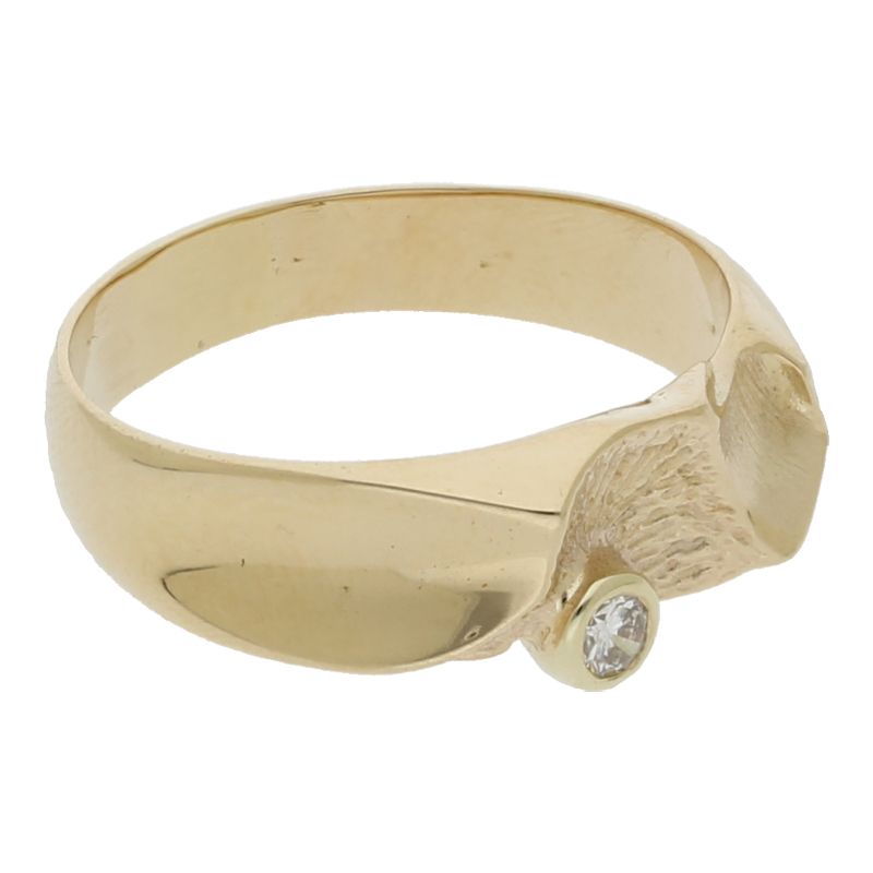 Brillant Ring 585/ 14 K Gold