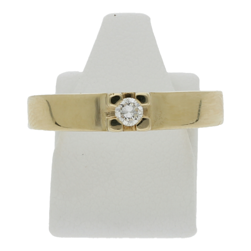 Solitär-Diamantring