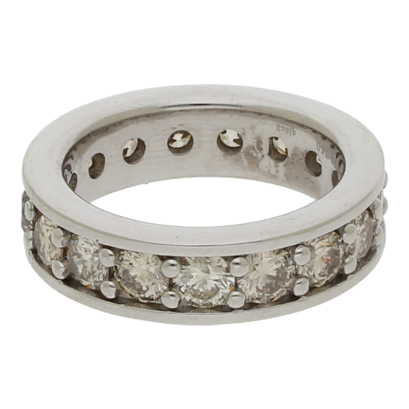 Brillant Memory Ring ca. 3,6 ct, Neupreis ca. 6800 €
