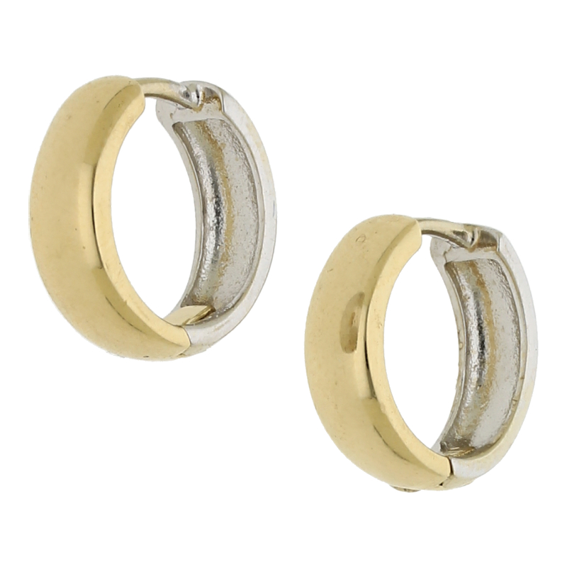 Creolen 585/ 14 K Bicolor