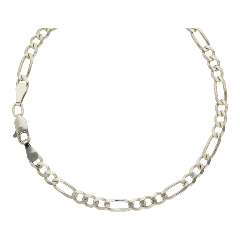 Figaro Kette 55 cm Länge 925/ Silber