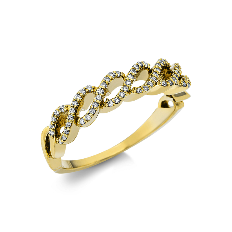 Brillant Ring 0,15 ct 750/ 18 K Gold