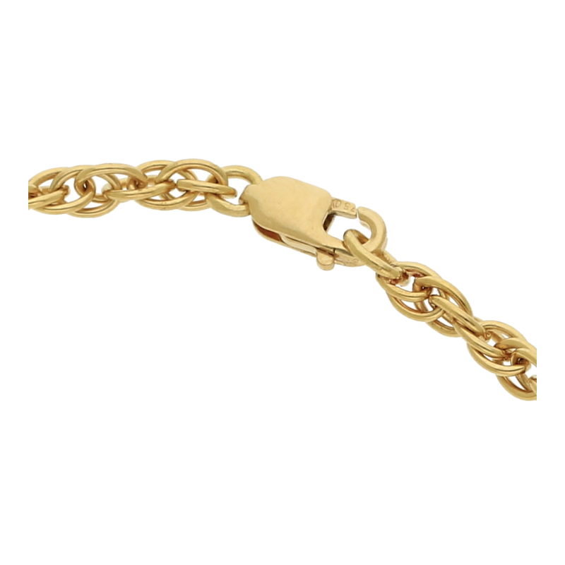 Amethyst Chromdiopsid Brillant Armband 750/ 18 K Gold