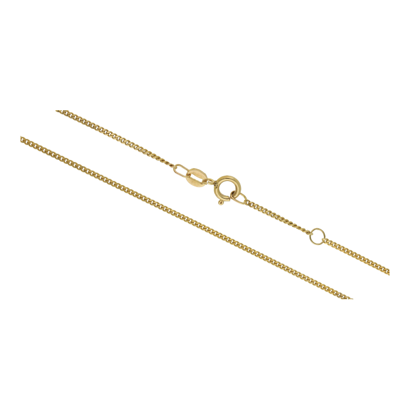 Panzer Kette 42 cm Länge 333/ 8 K Gold