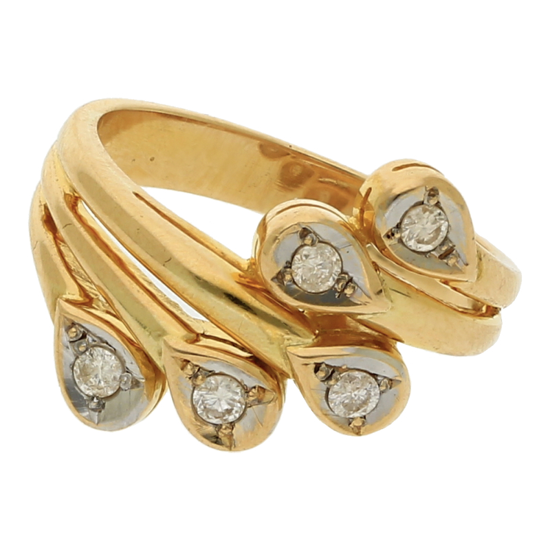 Brillant Ring 750/ 18 K Gold