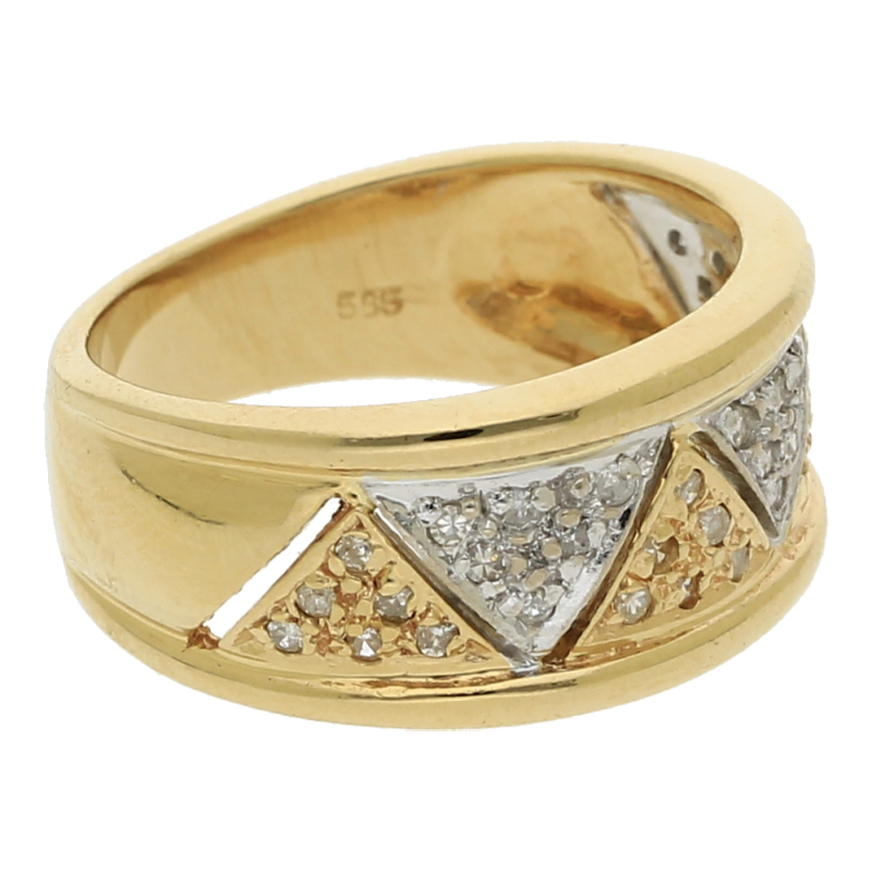 Diamant Ring 585/ 14 K Gold
