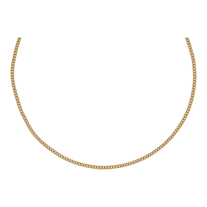 Panzerkette 46 cm Länge 585/ 14 K Gold